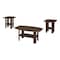 Monarch Specialties Table Set, 3pcs Set, Coffee, End, Side, Accent, Living Room, Walnut Laminate, Transitional I 7872P - alternate 1